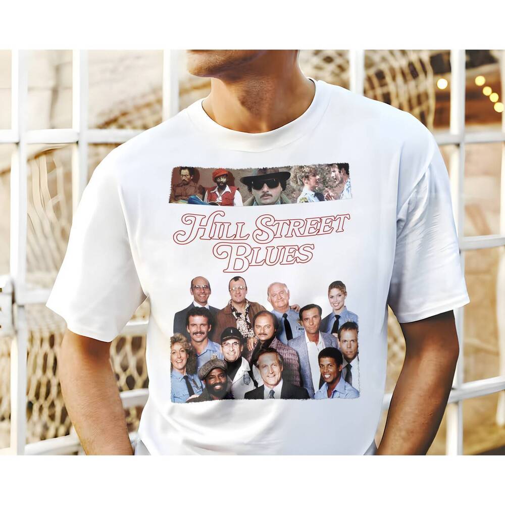 Hill Street Blues V2 Movie Poster Classic Movie Unisex T Shirt - Picture 1 of 4